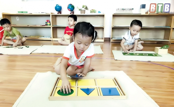 Phương pháp Montessori tôn trọng sự riêng biệt và duy nhất của trẻ